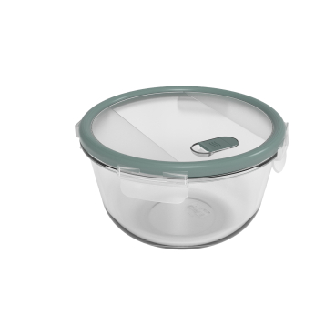 Rotho NALA Kühlschrankdose, rund aus Glas Volumen: 2 L - Bild-Darstellung des Produktes 1