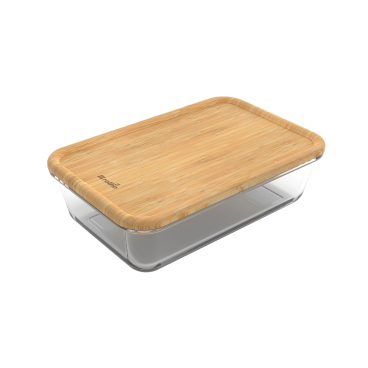 Rotho PAGAMALU Kühlschrankdose, aus Glas Volumen: 1,1 L - Bild-Darstellung des Produktes 1