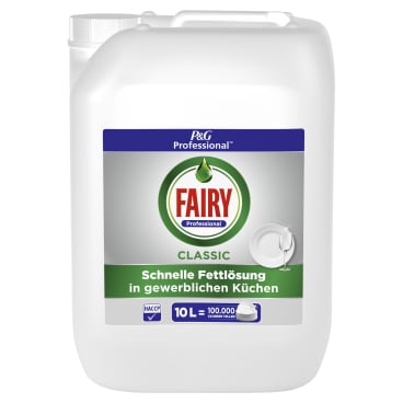 Fairy Professional Handgeschirrspülmittel, gebrauchsfertig 10 Liter - Kanister - Bild-Darstellung des Produktes 1