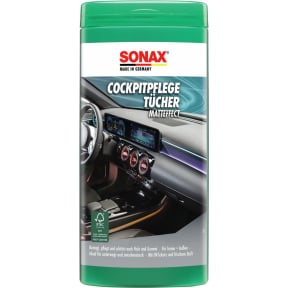 SONAX Reinigungstücher Cockpitpflege, matteffect 25 Tücher in wiederverschließbarer Box kaufen