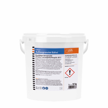 ZVG zetClean® Auftaugranulat Eisfrei, wirksam bis -50 °C 10 kg Eimer - Bild-Darstellung des Produktes 1