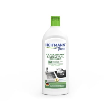 HEITMANN pure Glaskeramik- und Edelstahlreiniger 1 Flasche - 250 ml - Bild-Darstellung des Produktes 1