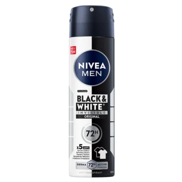 NIVEA MEN Black & White Invisible Original Deo Spray 150 ml - Dose - Bild-Darstellung des Produktes 1