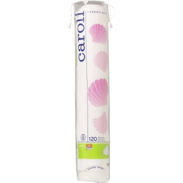 Caroli Wattepads Classic extra soft , rund 1 Beutel = 120 Stück - Bild-Darstellung des Produktes 1