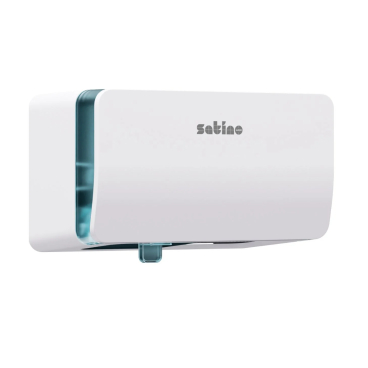 Satino Doppelrollen Toilettenpapierspender, MT1 kompatibel Farbe: weiß - Bild-Darstellung des Produktes 1