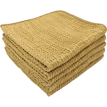 De Witte Olympic Reinigungstuch, 36 x 36 cm, Farbe: gold 1 Beutel = 5 Stück - Bild-Darstellung des Produktes 1