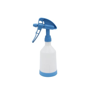 De Witte 2-Way Tex Spray Sprühflasche 360°, mit FKM-Dichtung Fassungsvermögen: 500 ml, Farbe: Blau - Bild-Darstellung des Produktes 1