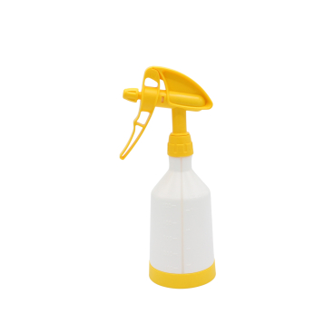 De Witte 2-Way Tex Spray Sprühflasche 360°, mit FKM-Dichtung Fassungsvermögen: 500 ml, Farbe: Gelb - Bild-Darstellung des Produktes 1