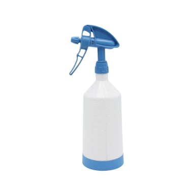 De Witte 2-Way Tex Spray Sprühflasche 360°, mit FKM-Dichtung Fassungsvermögen: 1000 ml, Farbe: Blau - Bild-Darstellung des Produktes 1