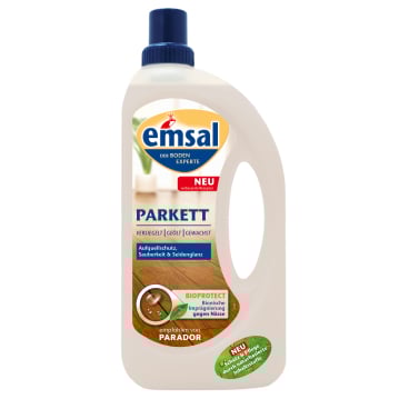 emsal Bioprotect Parkett Bodenpflege, farbvertiefend 1000 ml - Flasche - Bild-Darstellung des Produktes 1