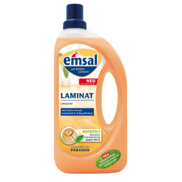 emsal Bioprotect Laminatreiniger, anti-statisch 1000 ml - Flasche - Bild-Darstellung des Produktes 1
