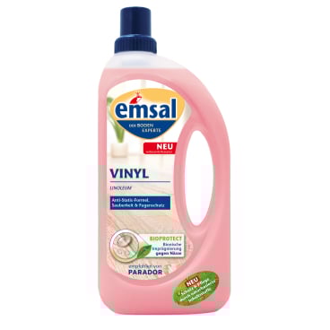 emsal Bioprotect Vinyl Bodenpflege, anti-statisch 1000 ml - Flasche - Bild-Darstellung des Produktes 1