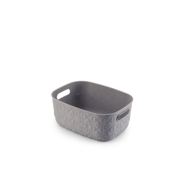 CURVER SOFTEX Aufbewahrungskorb S, 4 Liter Farbe: Taupe - Bild-Darstellung des Produktes 1