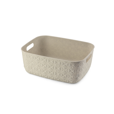 CURVER SOFTEX Aufbewahrungskorb M, 12,5 Liter Farbe: Creme - Bild-Darstellung des Produktes 1