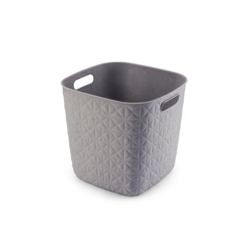CURVER SOFTEX Aufbewahrungskorb Cube, 15 Liter Farbe: Taupe - Bild-Darstellung des Produktes 1