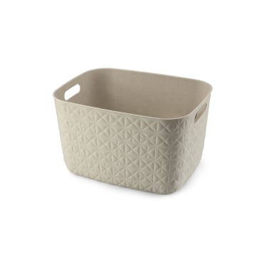 CURVER SOFTEX Aufbewahrungskorb L, 19 Liter Farbe: Creme - Bild-Darstellung des Produktes 1