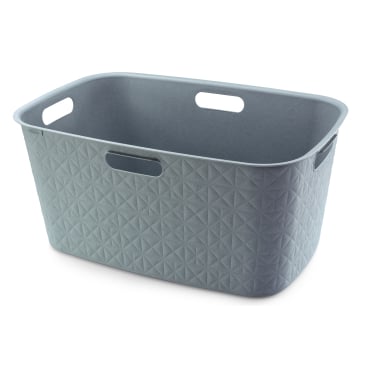 CURVER SOFTEX Wäschekorb, 45 Liter Farbe: Blau - Bild-Darstellung des Produktes 1