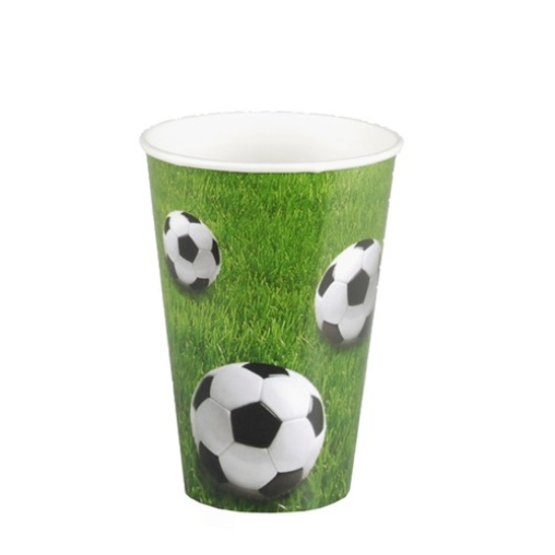 Papstar Trinkbecher 0,2 Liter, Pappe, bedruckt