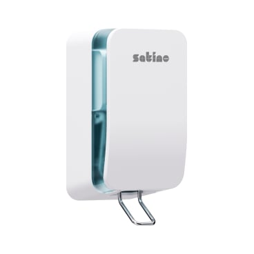 Satino Clean&Care Spender, 500 ml, SF2 kompatibel Farbe: weiß - Bild-Darstellung des Produktes 1