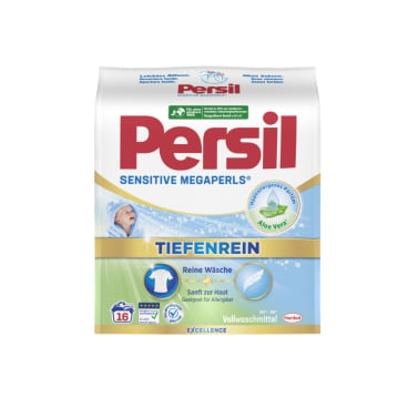 Persil Sensitive Megaperls® Vollwaschmittel, hypoallergen  1,040 kg - Packung, für ca. 16 Waschladungen - Bild-Darstellung des Produktes 1