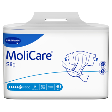 MoliCare® Slip extra plus Inkontinenzslip, 6 Tropfen 1 Packung - 30 Stück, Größe S (Umfang 60-90 cm) - Bild-Darstellung des Produktes 1