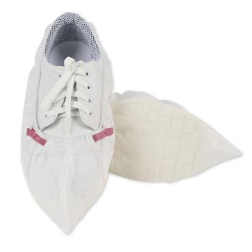 HYGOSTAR® Überschuhe ohne Clips für Hygomat Clipless, PP/CPE,weiß 1 Packung = 120 Stück, Länge: 46 cm, Höhe 15 cm - Bild-Darstellung des Produktes 1