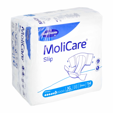 MoliCare® Slip extra plus Inkontinenzslip, 6 Tropfen 1 Packung - 14 Stück, Größe XL (Umfang 150-175 cm) - Bild-Darstellung des Produktes 1