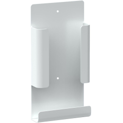 Gelzenleuchter GmbH Hygienebeutelhalter für die Damenhygiene, für Papiertüten, B 130 x H 260 x T 40 mm, Aluminium, weiß beschichtet HBHW