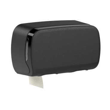 Semy Top Toilettenpapierspender für 2 Rollen, matt Farbe: schwarz matt - Bild-Darstellung des Produktes 1