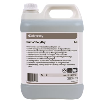 Suma PolyDry A9 Klarspüler für Mehrweg-Kunststoffgeschirr 5 Liter - Kanister - Bild-Darstellung des Produktes 1