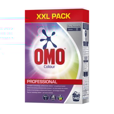 OMO Professional Colour Waschpulver, XXL Pack 7 kg - Packung, 140 Waschladungen - Bild-Darstellung des Produktes 1