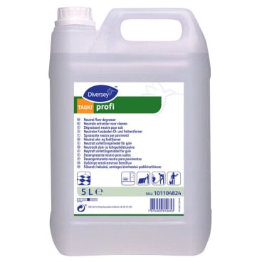 TASKI profi Bodenreiniger und Fettlöser, neutral, Konzentrat 5 Liter - Kanister - Bild-Darstellung des Produktes 1