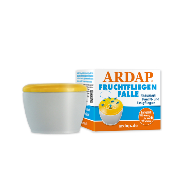 ARDAP Fruchtfliegenfalle 1 Packung = 1 Falle mit 60 ml Lockmittel
 - Bild-Darstellung des Produktes 1