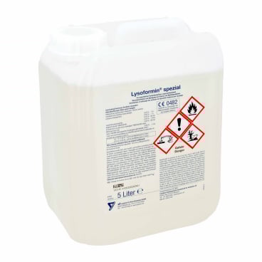 Lysoform Lysoformin® spezial Desinfektionsmittel 5 l - Kanister - Bild-Darstellung des Produktes 1