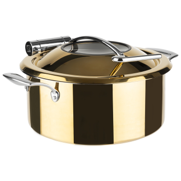 APS ORBIT Chafing Dish, Ø 30,5 cm, 4-teilig Farbe: Gold - Bild-Darstellung des Produktes 1