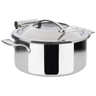 APS ORBIT Chafing Dish, Ø 30,5 cm, 4-teilig Farbe: Silber - Bild-Darstellung des Produktes 1