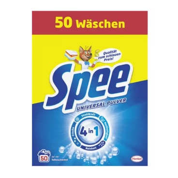 Spee Aktiv Pulver Waschpulver, 50 WL 2,5 kg Packung, 50 Waschladungen - Bild-Darstellung des Produktes 1