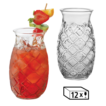LIBBEY Trinkglas, Pineapple TIKI, 502 ml 1 Karton = 12 Stück - Bild-Darstellung des Produktes 1