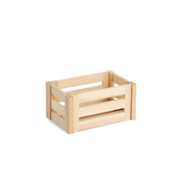 Zeller Aufbewahrungskiste „Leisten“, aus Kiefernholz FSC® 100 % Maße (L x B x H): 29,5 x 19,6 x 15 cm - Bild-Darstellung des Produktes 1