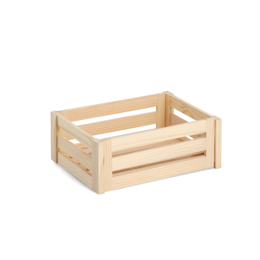 Zeller Aufbewahrungskiste „Leisten“, aus Kiefernholz FSC® 100 % Maße (L x B x H): 40 x 30 x 15 cm - Bild-Darstellung des Produktes 1