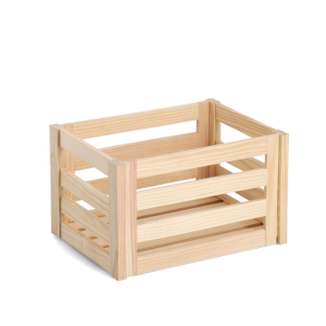 Zeller Aufbewahrungskiste „Leisten“, aus Kiefernholz FSC® 100 % Maße (L x B x H): 40 x 30 x 24 cm - Bild-Darstellung des Produktes 1
