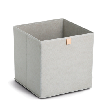 Zeller Aufbewahrungsbox, aus Vlies Maße (L x B x H): 32 x 32 x 32 cm, Farbe: grau - Bild-Darstellung des Produktes 1
