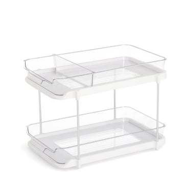 Zeller Etagenregal aus Kunststoff Maße (L x B x H): 33,3 x 21,3 x 23,5 cm - Bild-Darstellung des Produktes 1