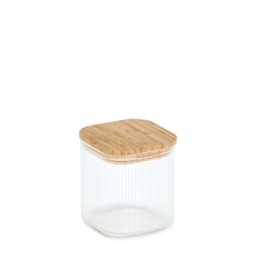 Zeller Vorratsglas, aus Glas, mit Bambusdeckel, luftdicht Volumen: 720 ml - Bild-Darstellung des Produktes 1