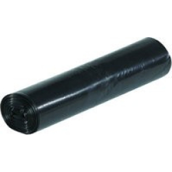 PAPSTAR GmbH Papstar Müllbeutel, HDPE, 30 Liter, 60 cm x 50 cm, Farbe: grau, 1 Karton = 40 Rollen à 50 Stück 90027