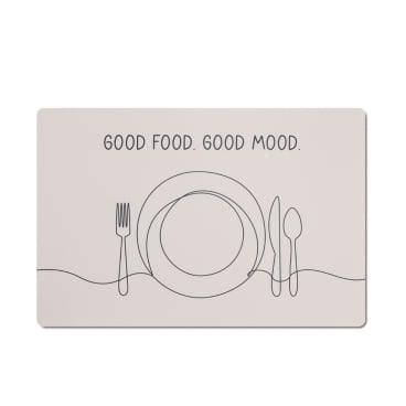Zeller Platzset aus Kunststoff, 45 x 30 cm Variante: Good Food - Bild-Darstellung des Produktes 1