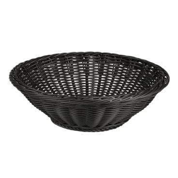 KESPER Brot- und Obstkorb, aus Vollkunststoff, schwarz Größe: 29 x 29 x 8,5 - Bild-Darstellung des Produktes 1