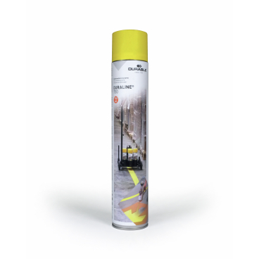 DURABLE Bodenmarkierungsspray DURALINE® 750, gelb 1 Karton = 6 Flaschen à 750 ml - Bild-Darstellung des Produktes 1