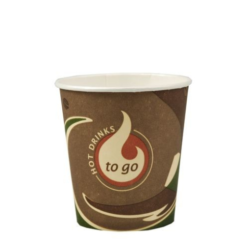 Papstar To Go Trinkbecher Pappe, 0,4 Liter