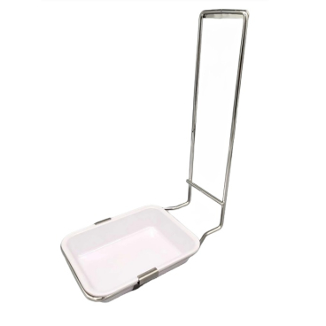 EDLICH & HABEL Universal-Tropfschale, 500 ml 1 Stück, inklusive Schalenhalter aus Edelstahl - Bild-Darstellung des Produktes 1
